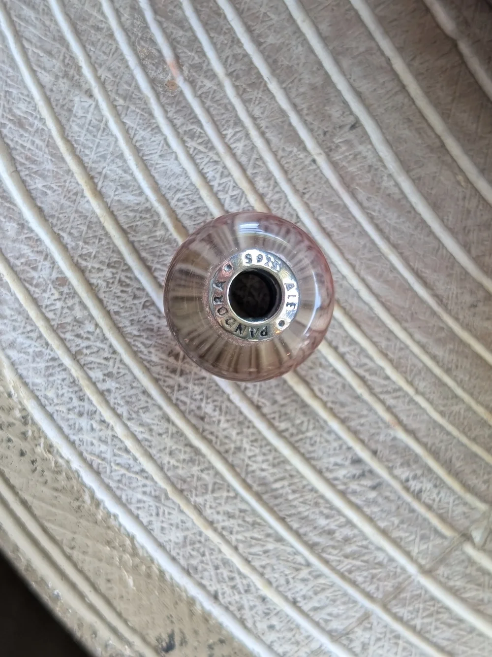 Pandora Red Shimmer Faceted Murano Glass Charm - Picture 3 of 3